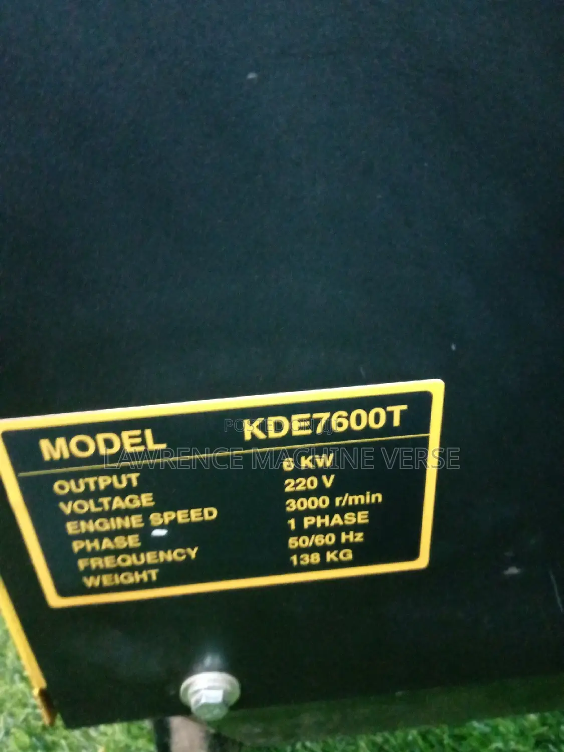Diesel Generator 6kw