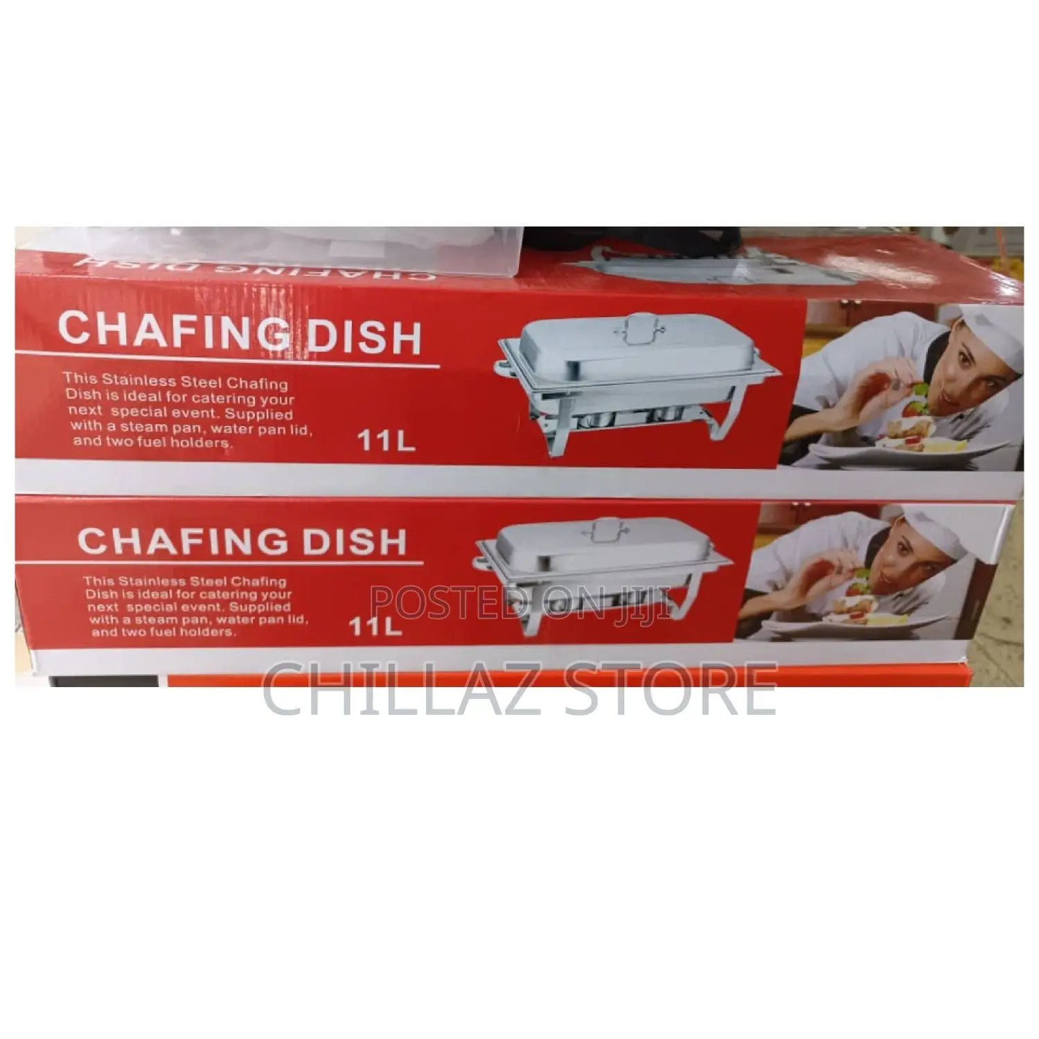 11.Lgood Quality Stainless Steel Chafing Dish.