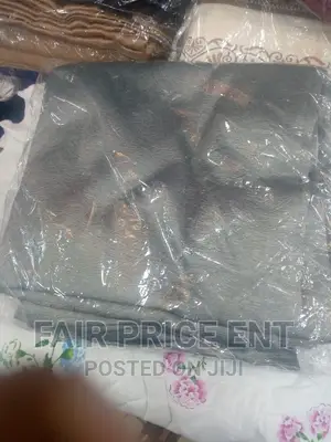 Plain Ring Curtains With Net Inside.3 Metres.( Gray)