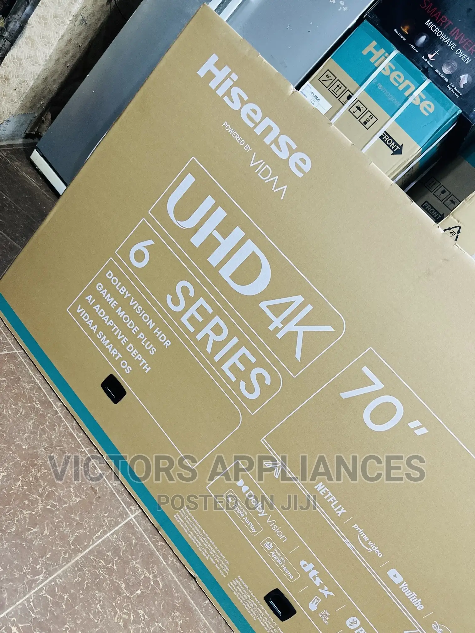 Hisense 70inch UHD Smart Tv Frameless