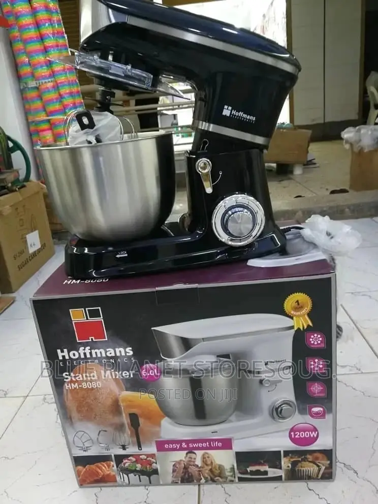 HOFFMANS 6.0litres Electric Stand Mixers \\ 1200w \\ HM-8080