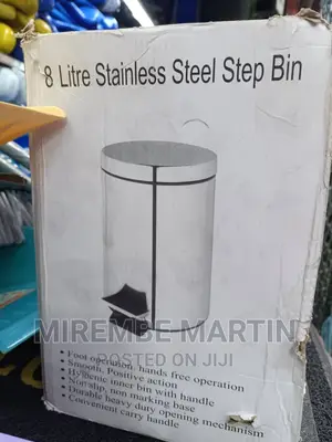Stainless Steel Step Bin