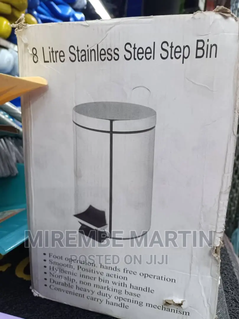 Stainless Steel Step Bin