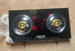 Global Star Gas Stove Cooker GS-G201SLSS – Black