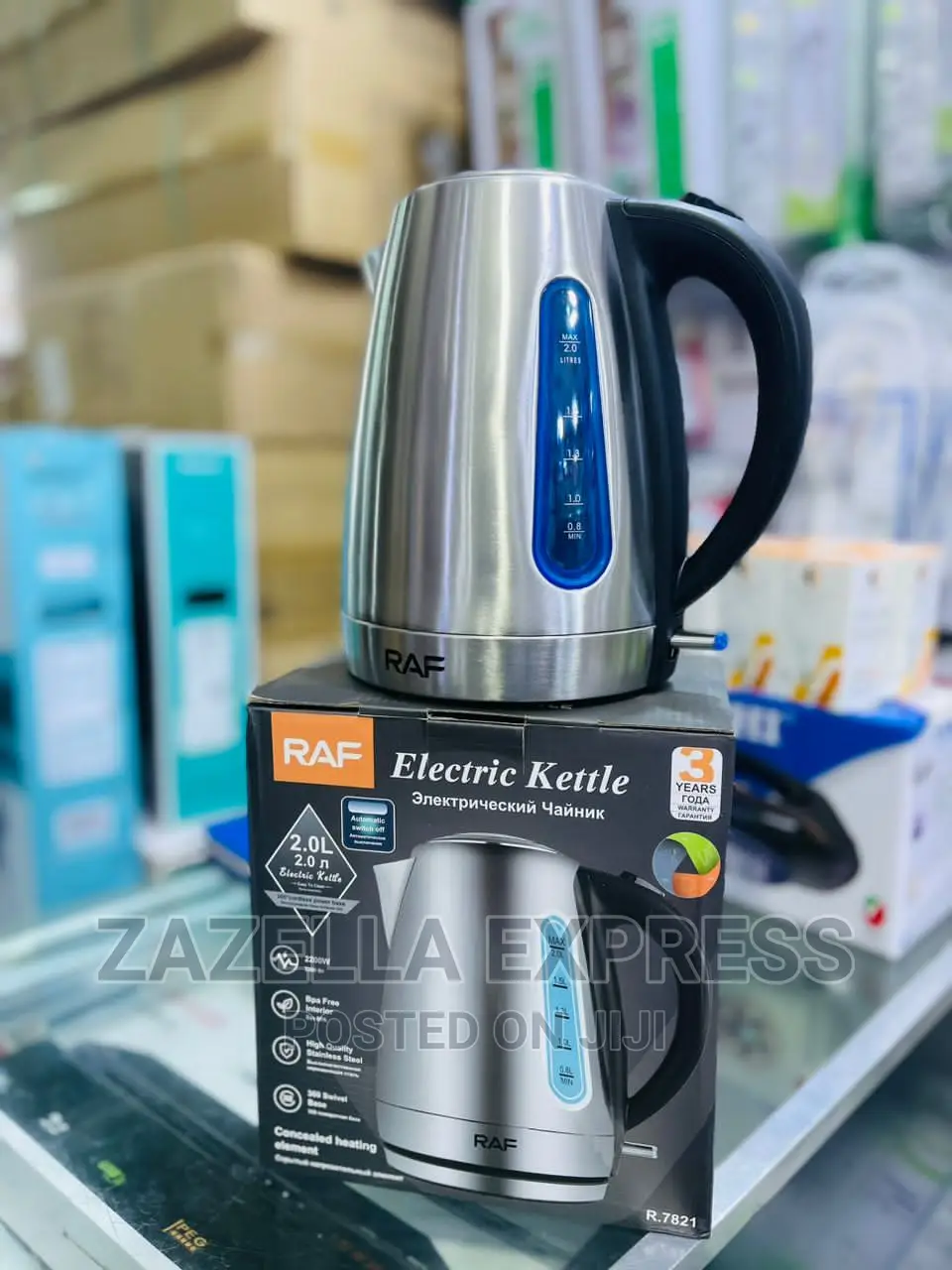 220v Electric Kettle, Hot Water Boiler, Potable Quick Water