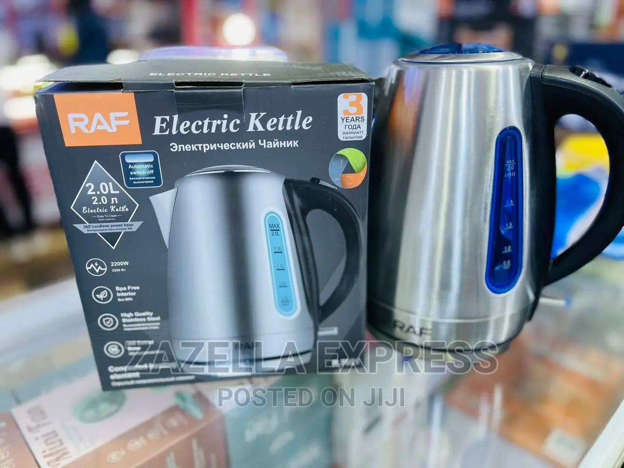 220v Electric Kettle, Hot Water Boiler, Potable Quick Water