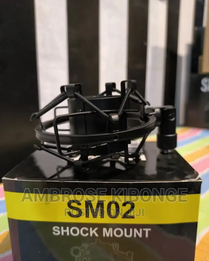 Studio Mic Anti Vibration Mic Clip Holder Studio Shock Mount