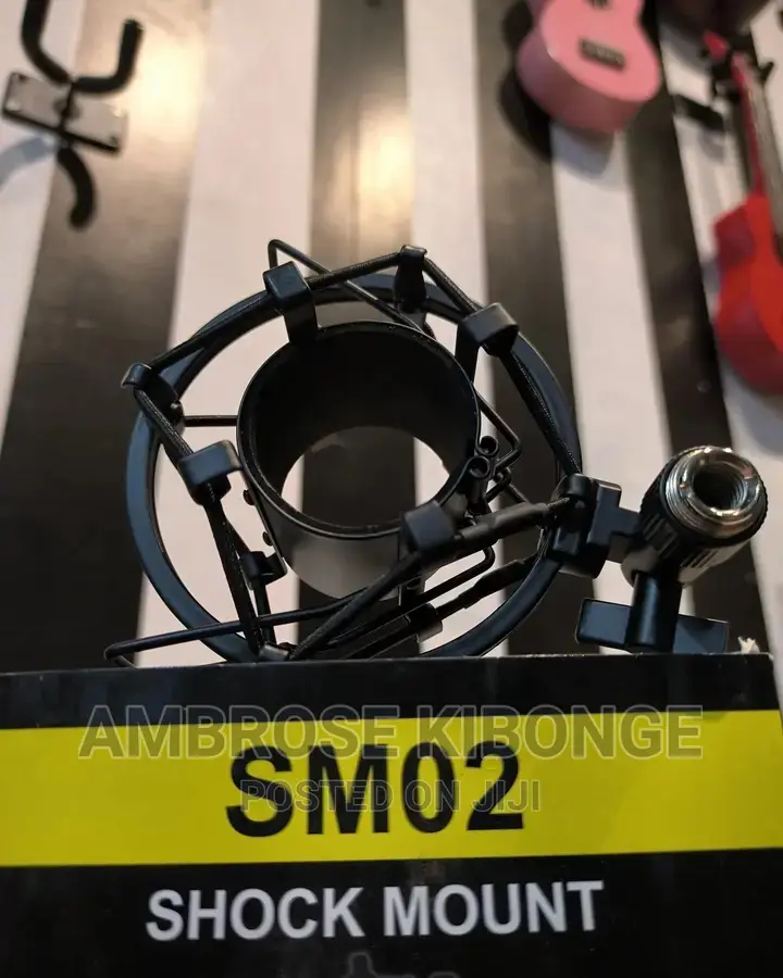 Studio Mic Anti Vibration Mic Clip Holder Studio Shock Mount