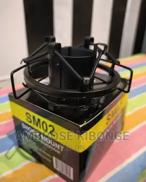 Studio Mic Anti Vibration Mic Clip Holder Studio Shock Mount