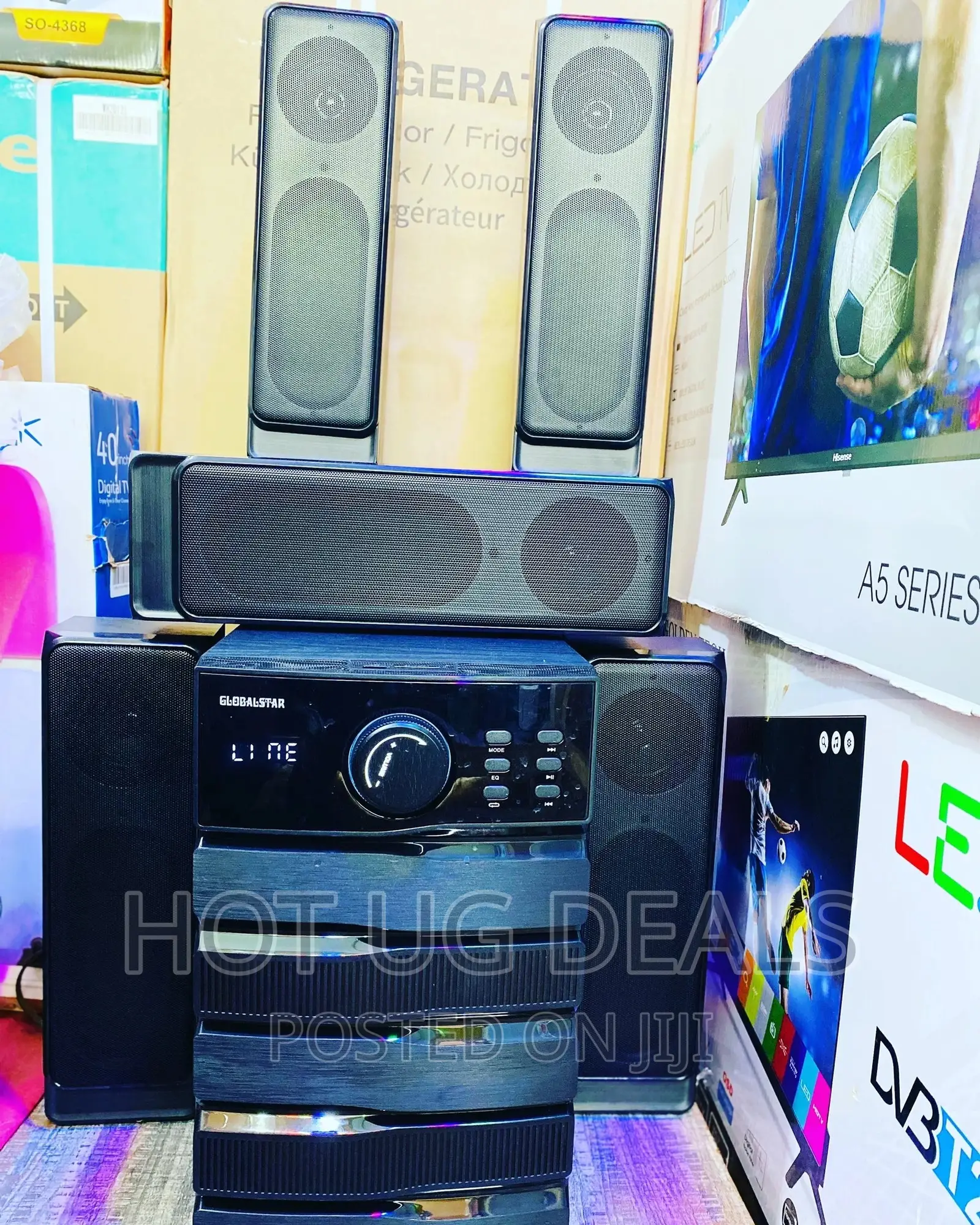 Global Star Home Theatre Gs-8815 5.1 Multispeaker System