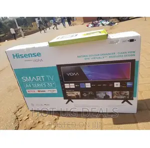Hisense 32" Inch Frameless Flat Screen Smart Tv Series-black