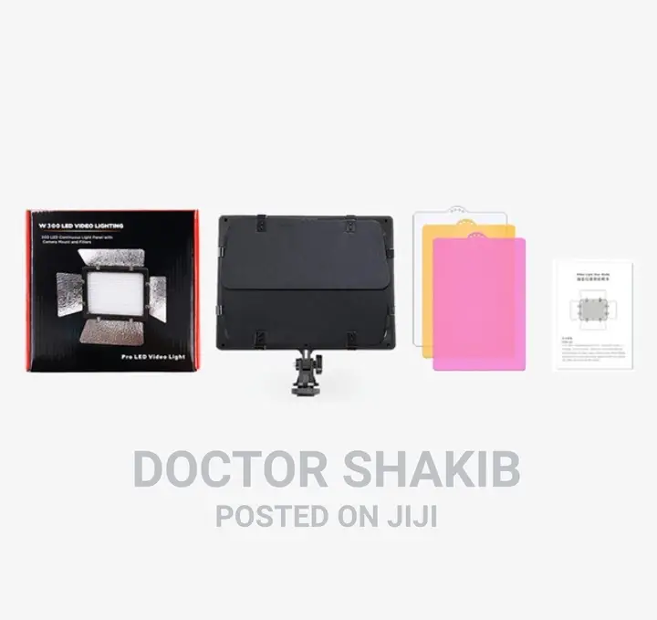 Professional Photo and Video Rechargeable Led Light Kit