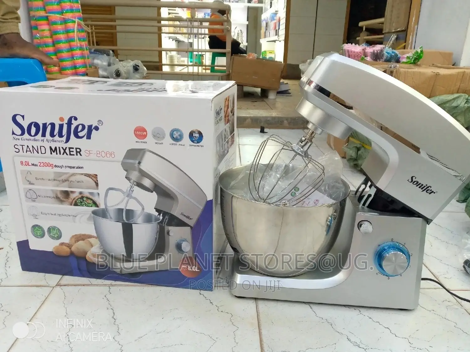 SONIFER 8.0litres Electric Stand Mixers \\ 1500w \\ SF-8066