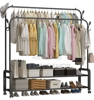 Clothing Rack With Wheels