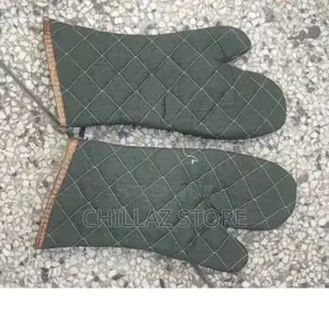 1 Pair Oven Mitt Heat Resistant Kitchen Gloves.