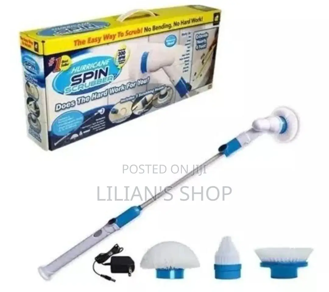 Hurricane Rechargeable Spin Scrubber Cleaning Brush