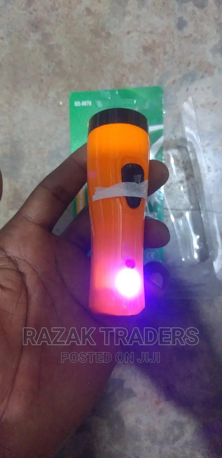 Mini Led Torch Light Rechargeable With Money Check