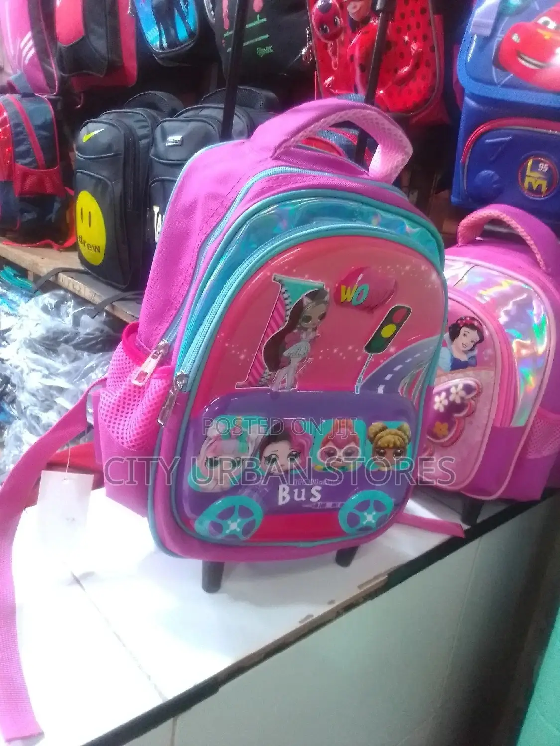 Wo Bus Trory School Bag