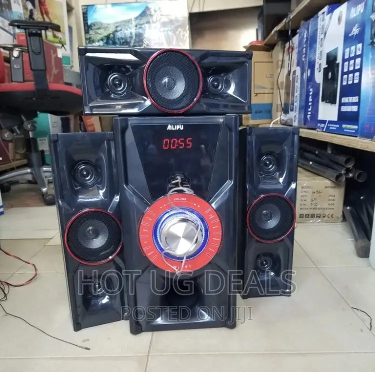 AILIPU 3.1 Multimedia Home Woofer Speaker SP-2363 - Black
