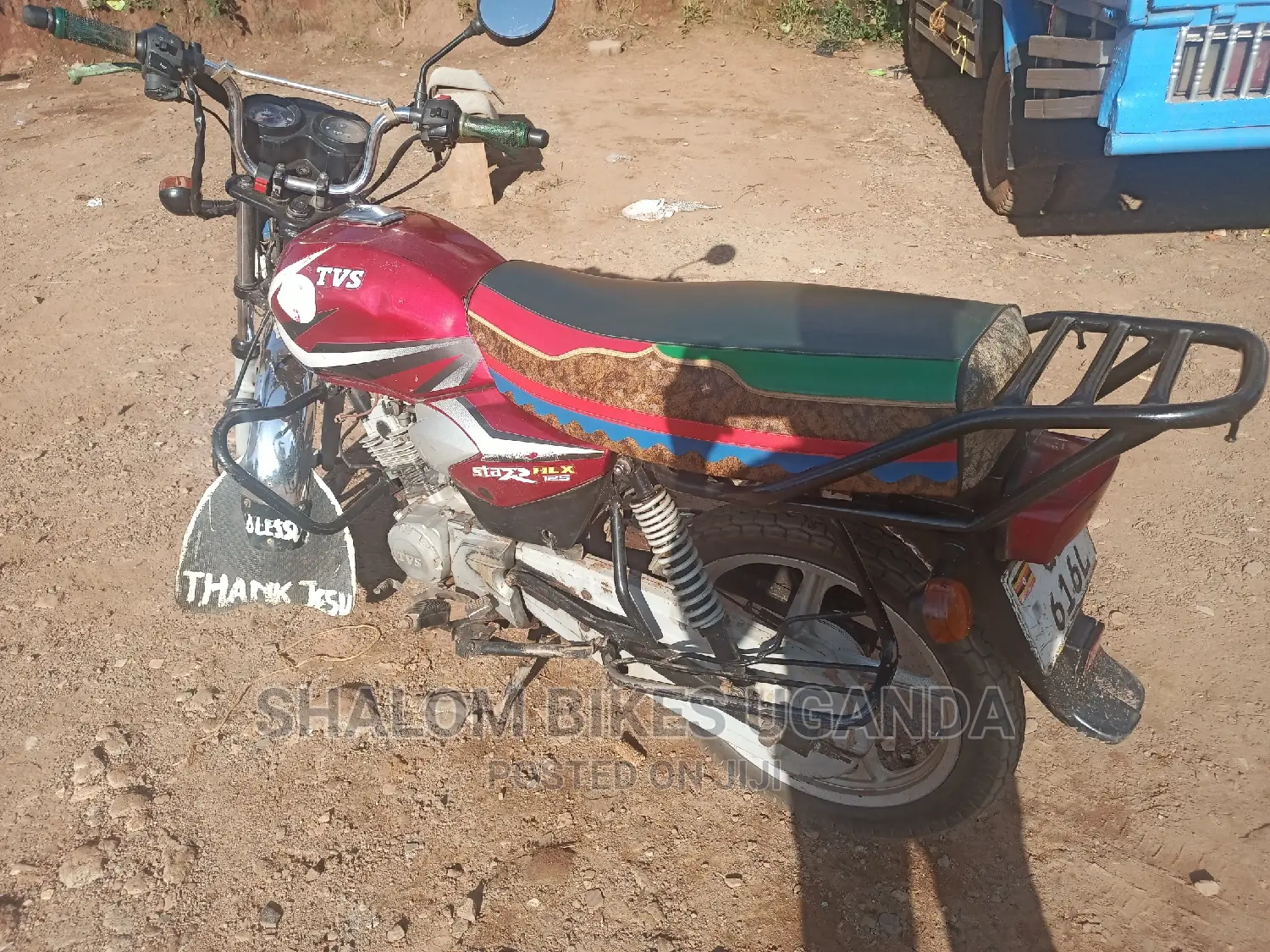 TVS HLX 125 2021 Red