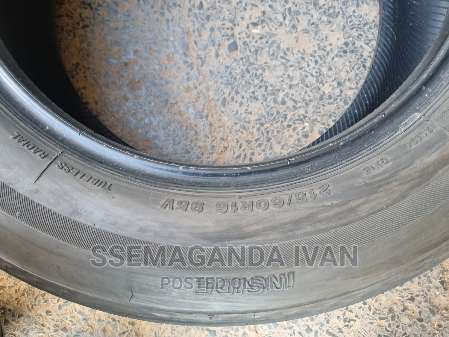 215/60r16 Bridgestone 2nd Hand