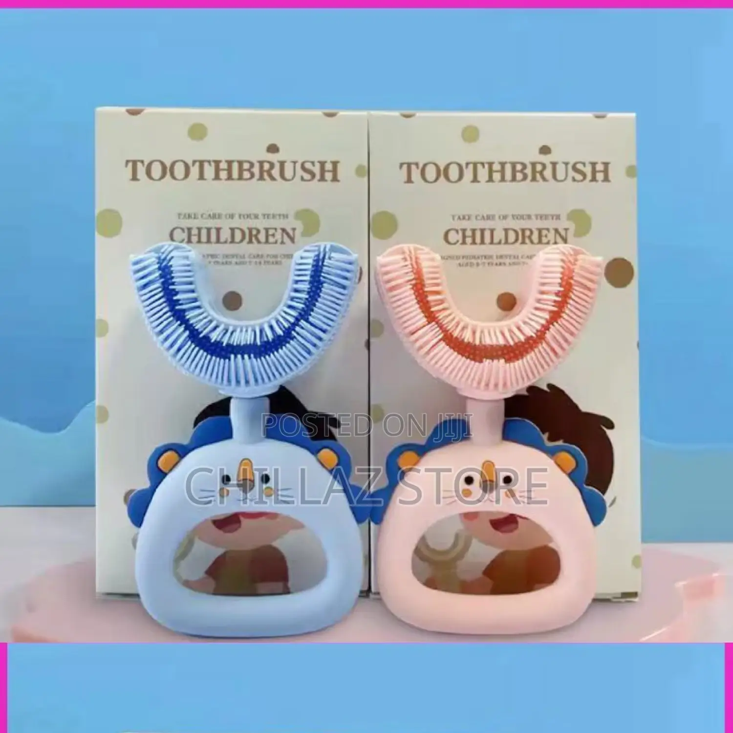 U Shaped Baby Kids Toothbrush.