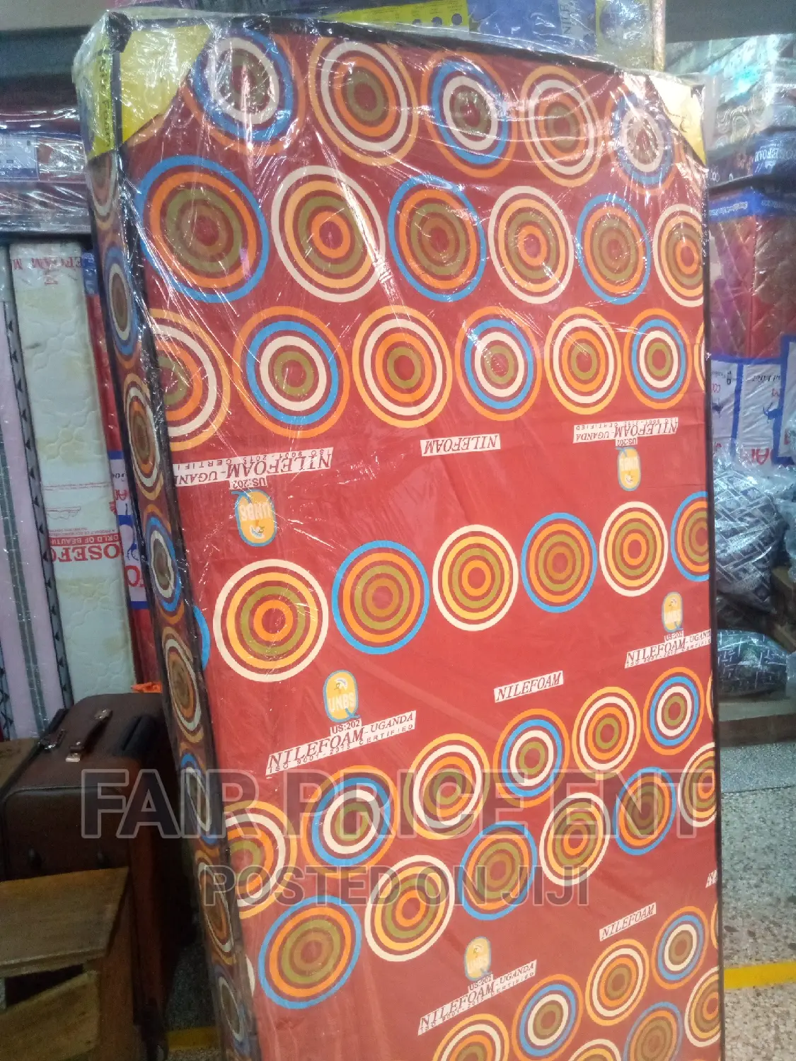 Mattress Sealed Cover.3x6x6inches.( Orange)