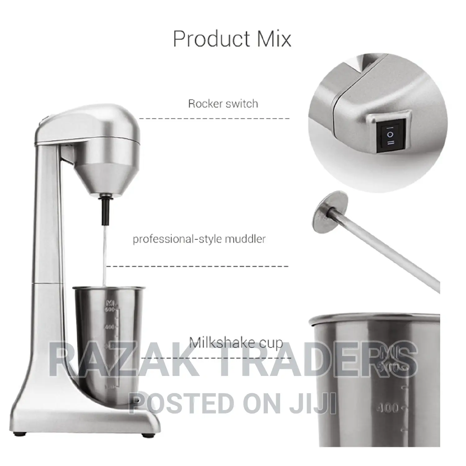 Single Head Milkshake Machine, Electric Blender Maker,