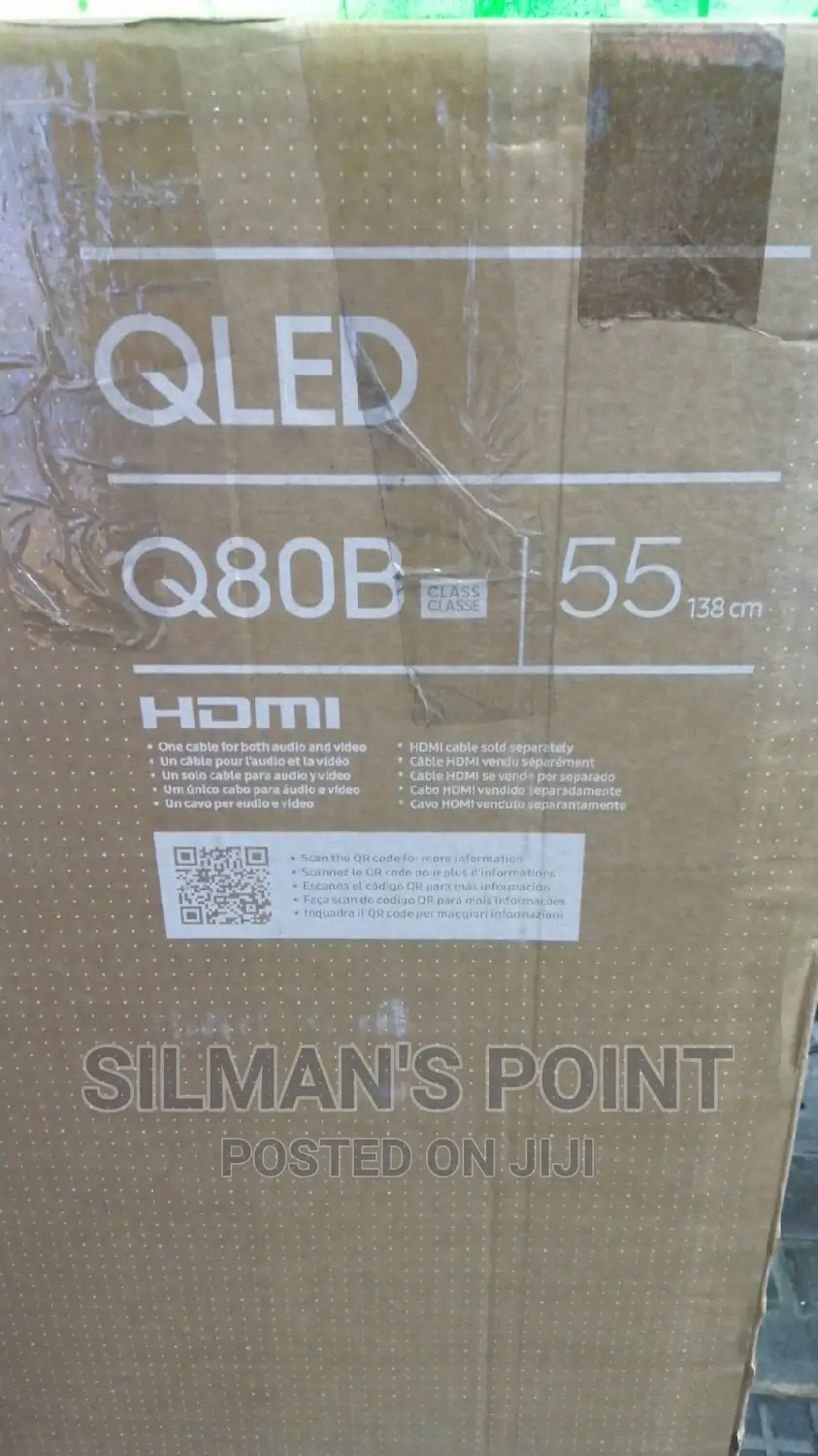 High End Samsung 55" Q80B Qled TV