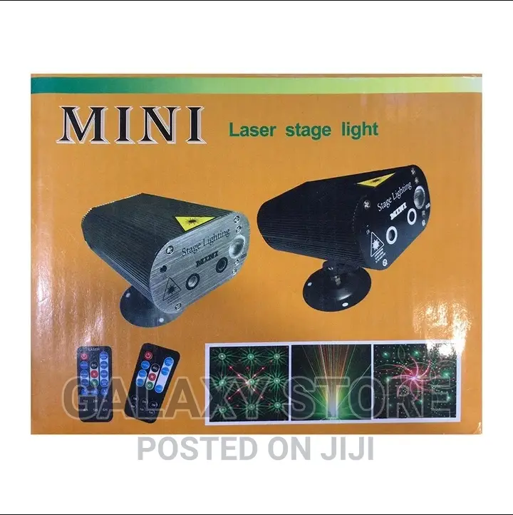 Double Hole Laser Stage Light Remote Control Stage Light