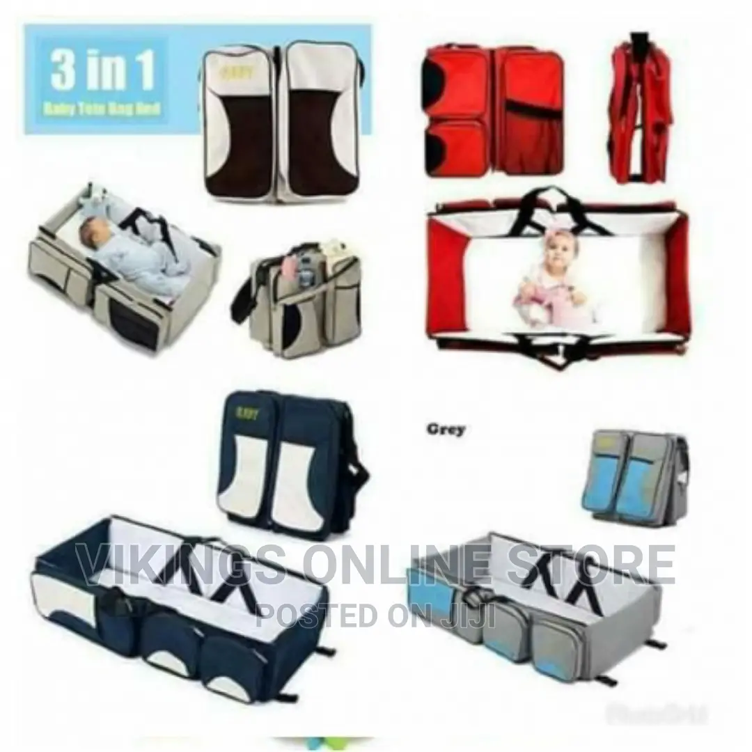 3 in 1 Baby Moving Bed -Diaper Bag-Travel Bassinet