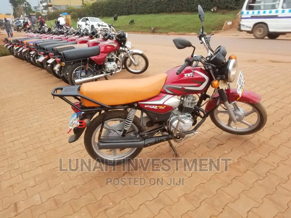 TVS HLX 125 2023 Red