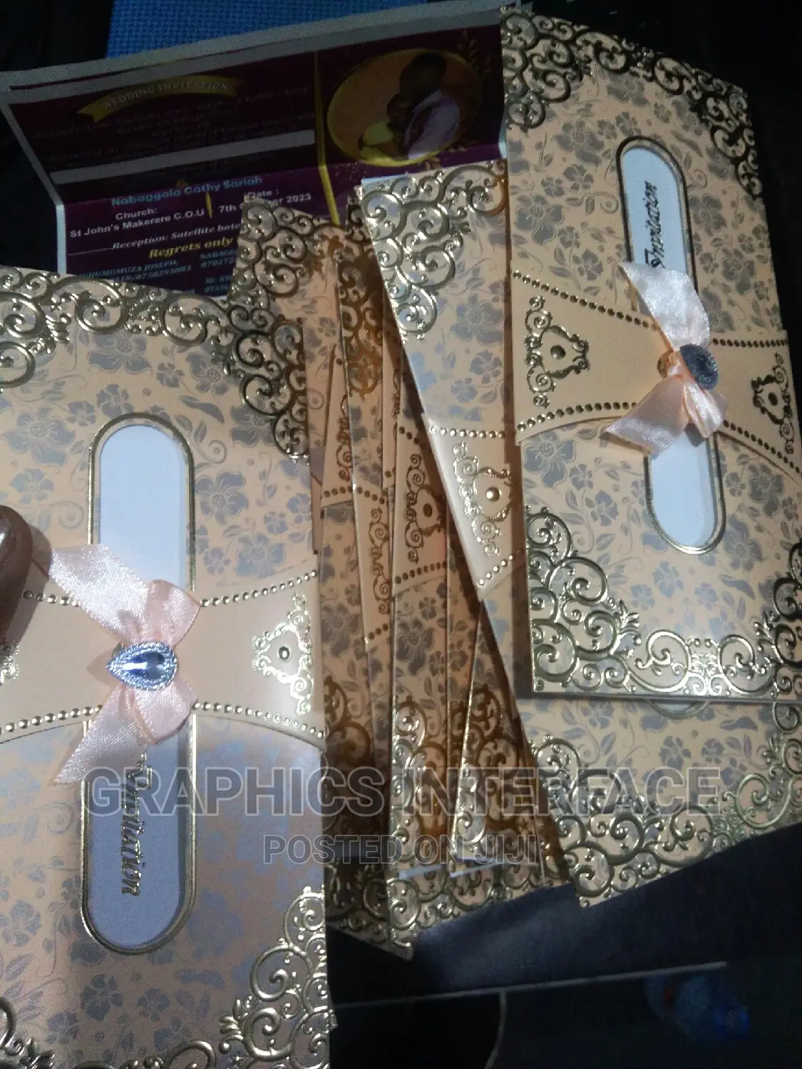 Wedding and Invitation Cards, Pledge Cards
