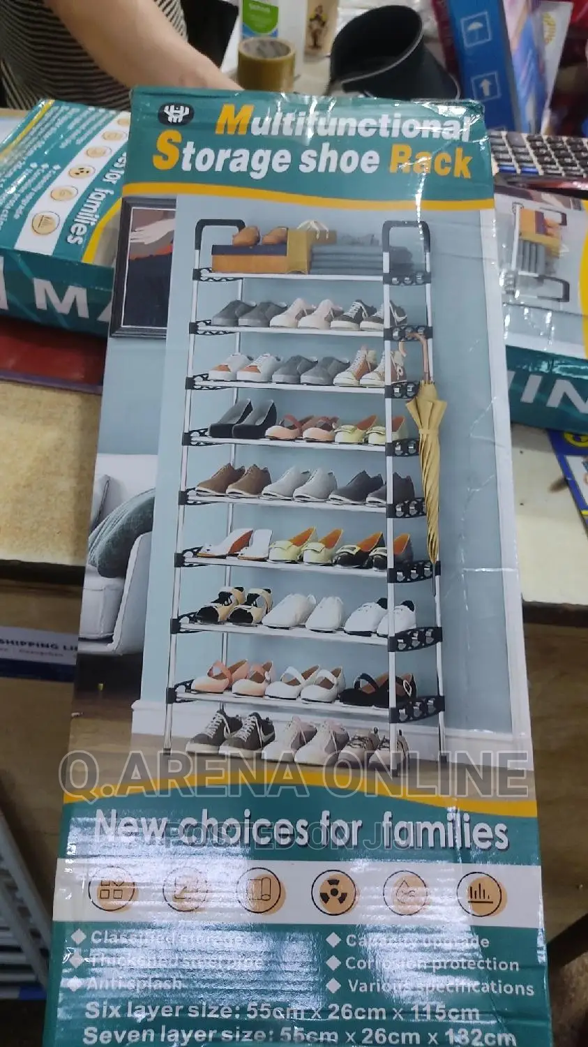 6 Tier Shoes Organiser or Rack