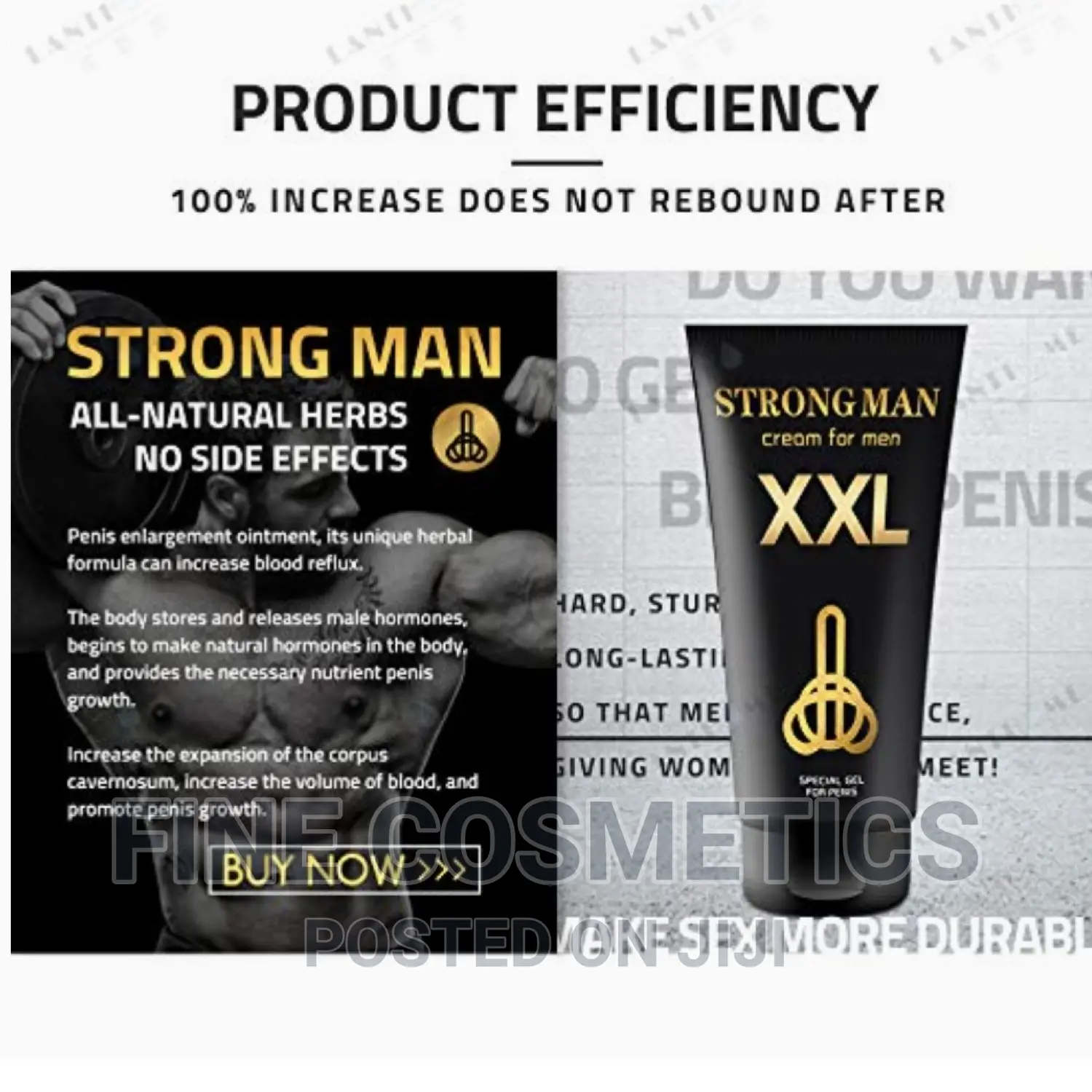 Original STRONG MAN XXL Special Male Enlargement Gel (Pen*S)
