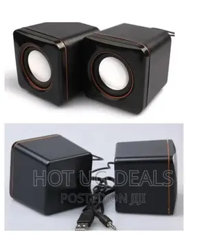 Multimedia High Quality Sound Speakers for Laptop/Pc-Black