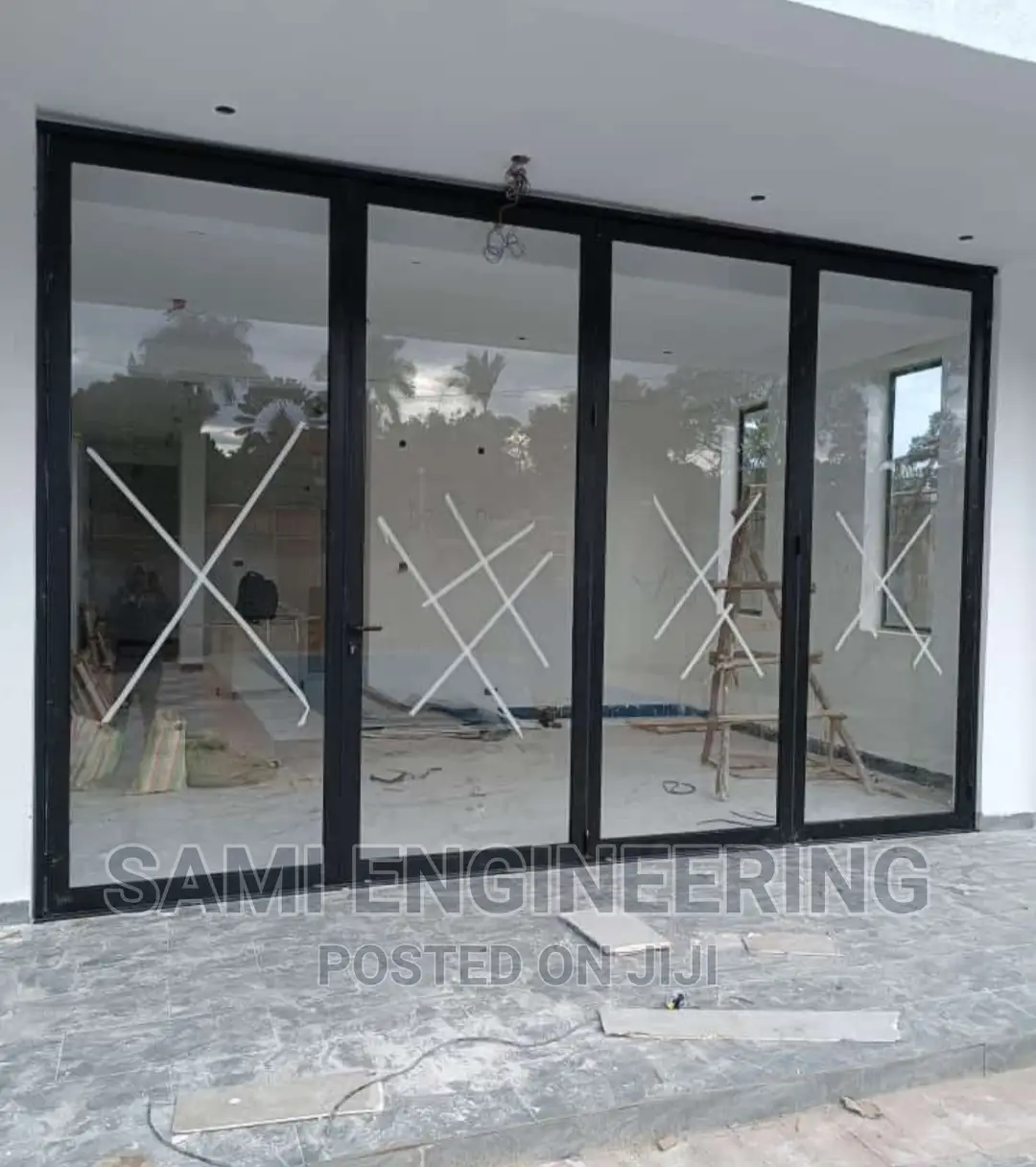 Aluminum Shop Front Door Entebbe