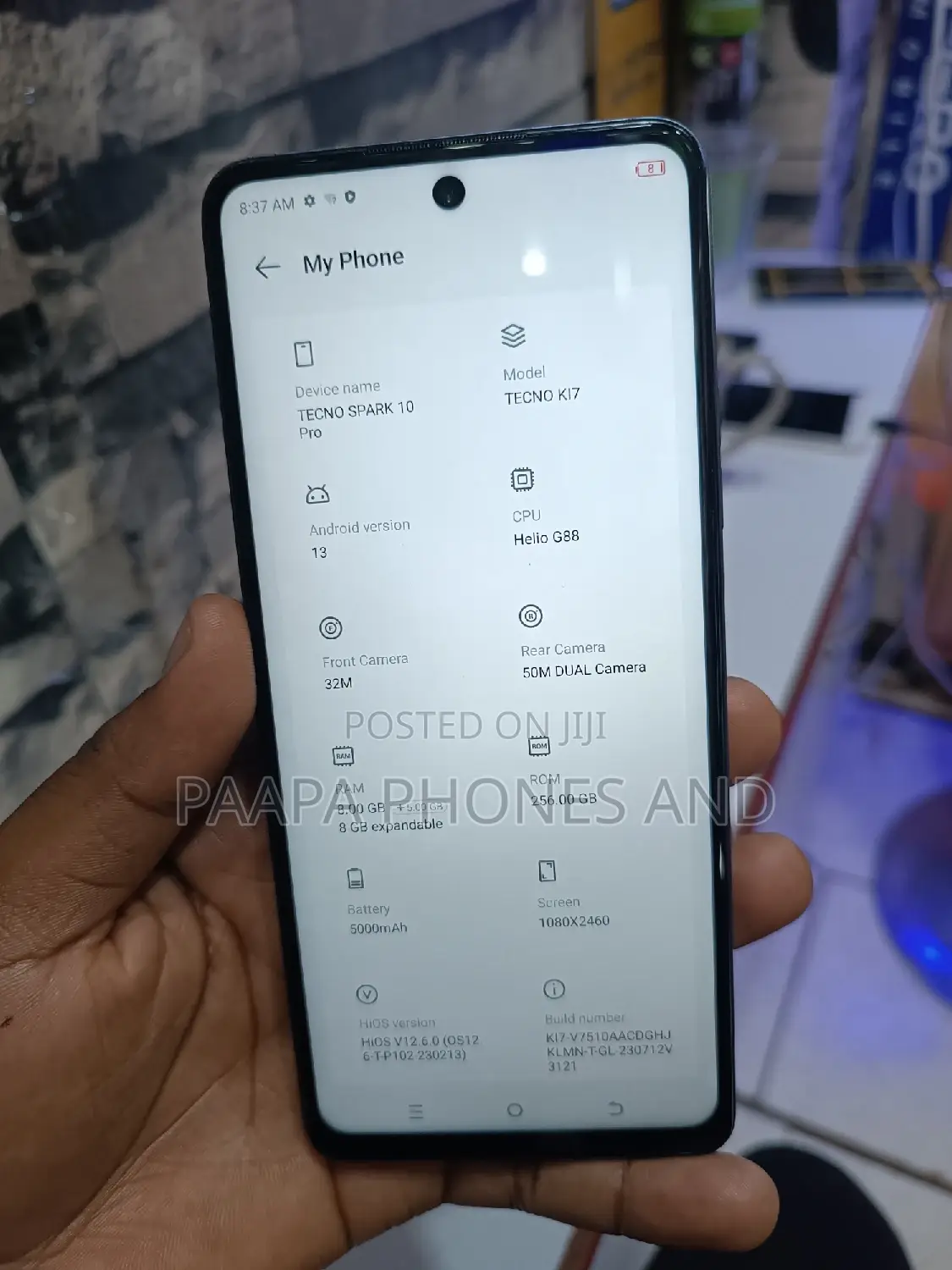Tecno Spark 10 Pro 256 GB Gray
