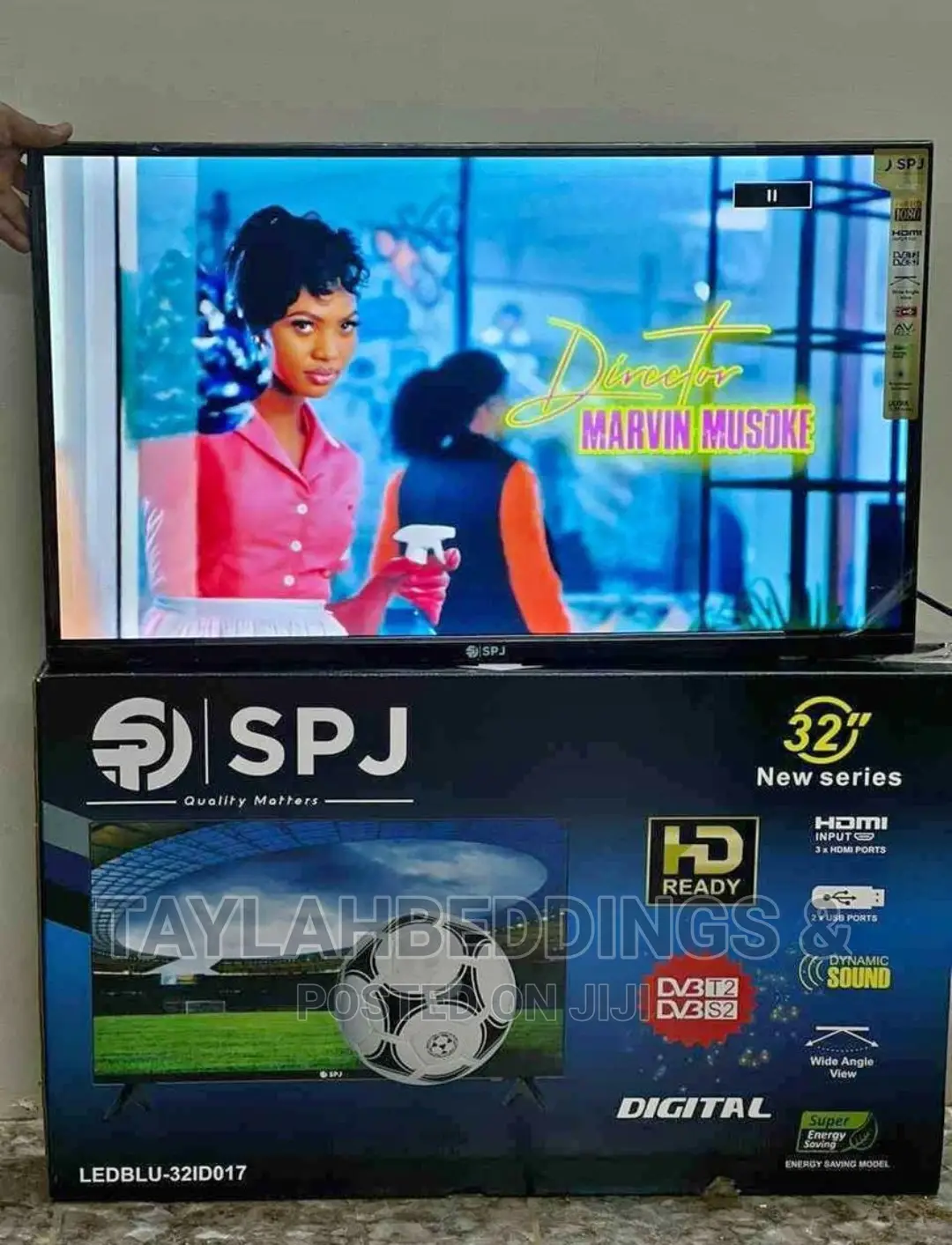 SPJ 32 Inch TV With Inbuilt Free to Air Decoder, HD View