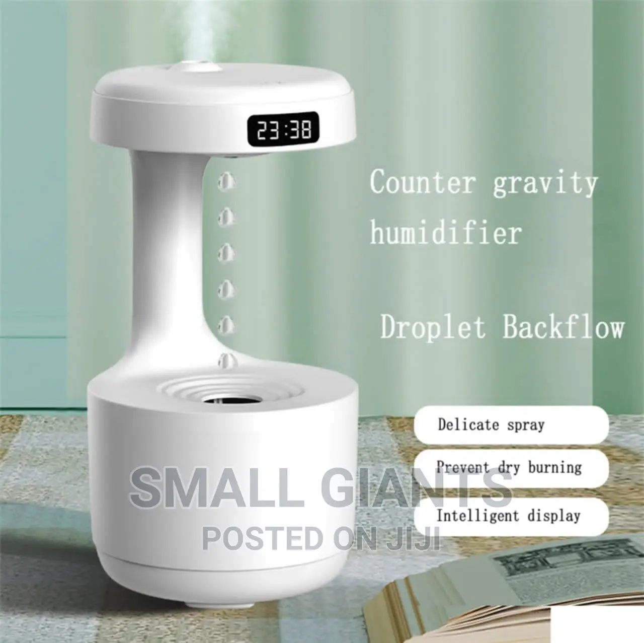 Anti Gravity Water Droplet Humidifier