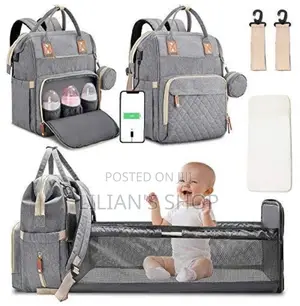 Baby Diaper Bag And Bed