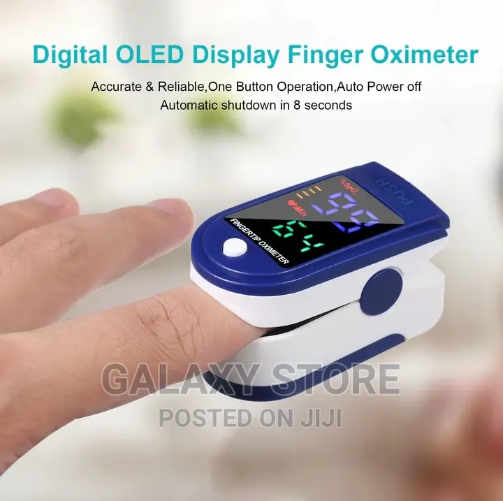 Finger Fingertip Blood Oximeter With Pulse