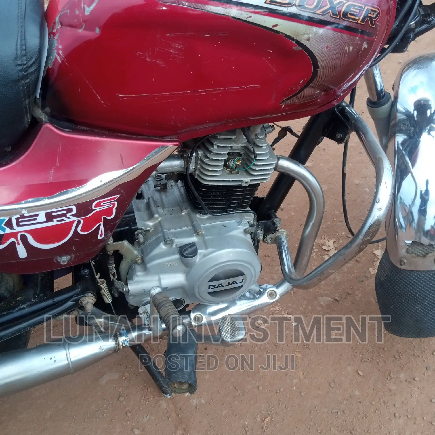 Bajaj Boxer 100 2019 Red