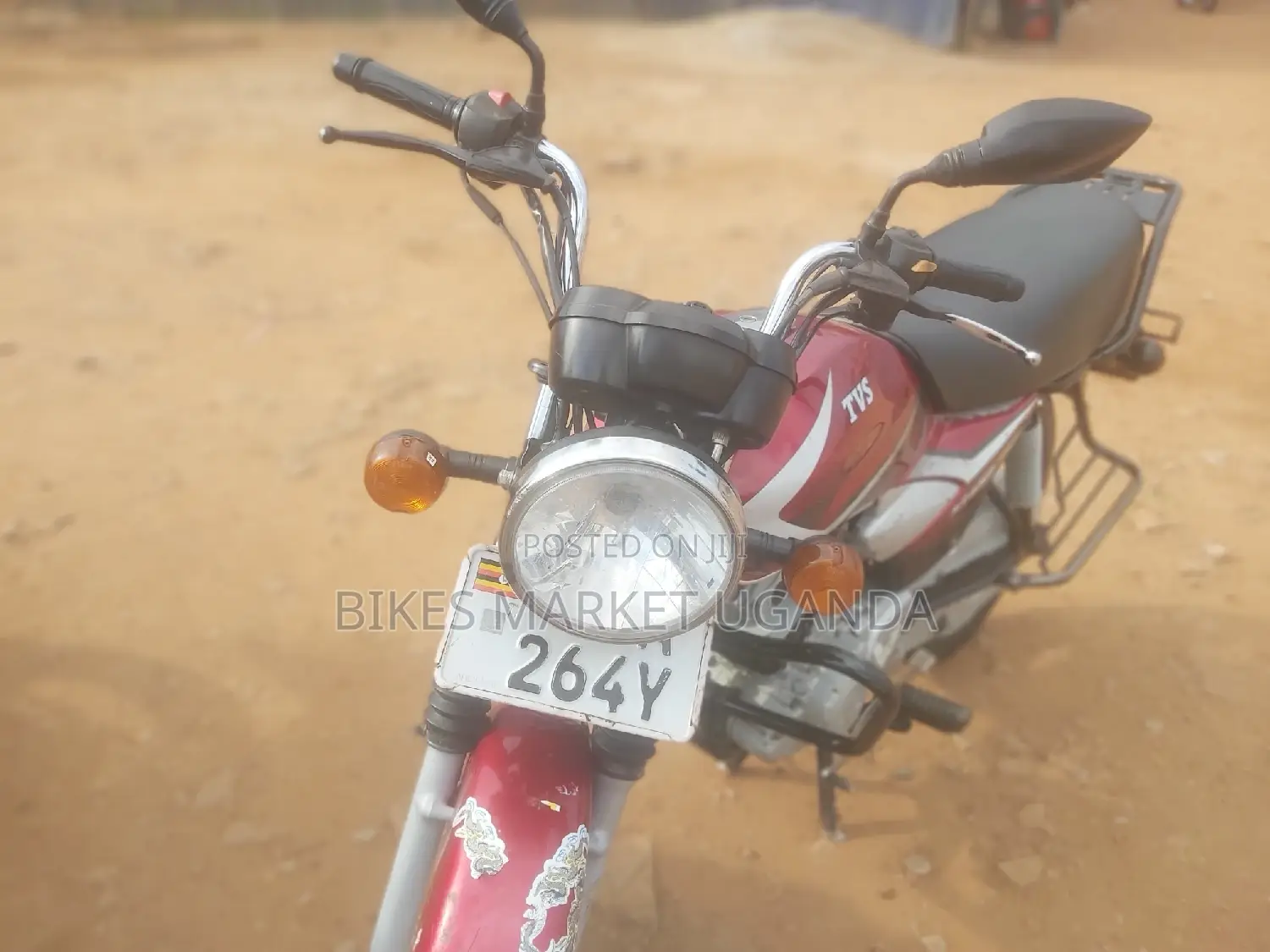 TVS HLX 125 2019 Red