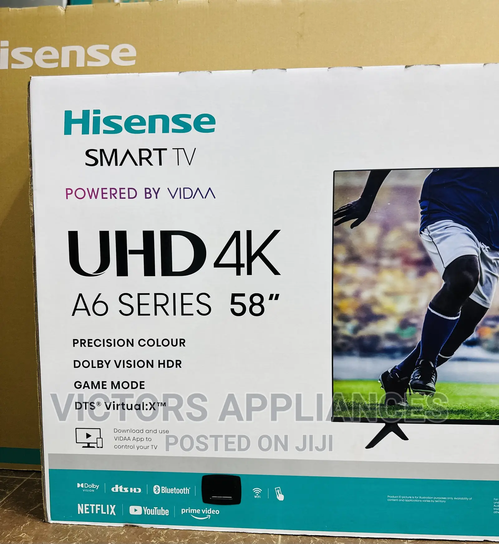 58” Hisense UHD SMART TV