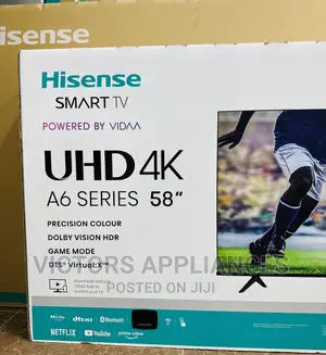 58” Hisense UHD SMART TV