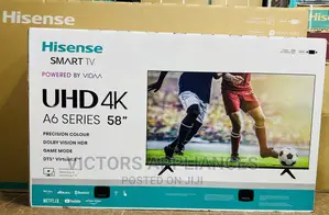 Hisense 58inches Smart Tv