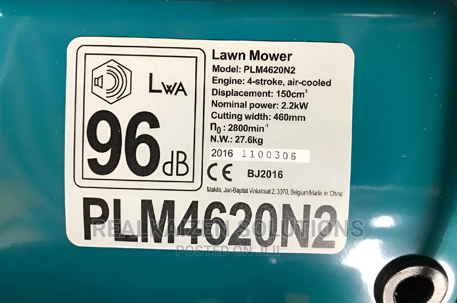 MAKITA 4 Stroke Petrol Powered Briggs and Stratton Lawnmower