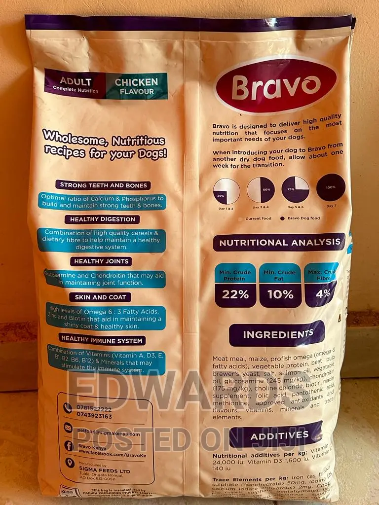Dog Food Bravo 8 KGS