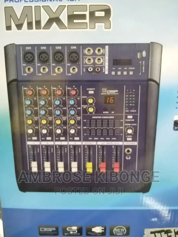 ORIGINAL Yamaha USB/SD Bluetooth Support 4channels Amp-Mixer